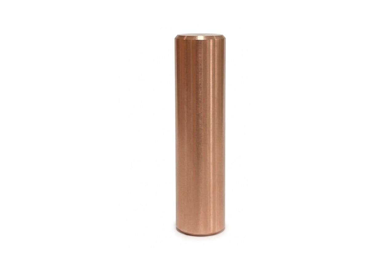 Ânodo de cobre do Eco-Ion na vertical, corpo inteiriço