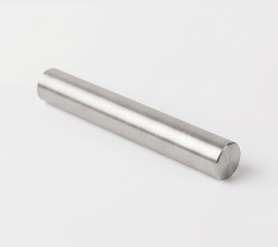 Catodo de aço inox 316 do Eco-Ion deitado em diagonal